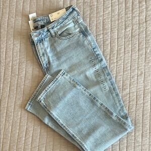 American Eagle Outfitters Light Blue Mom Jeans